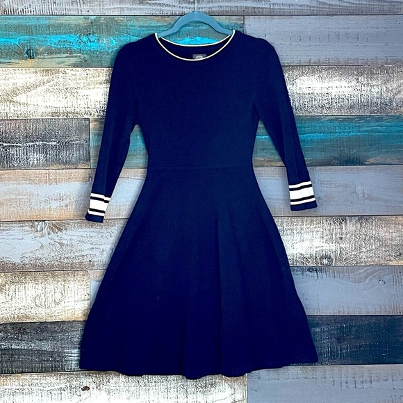 Blue sweater dress - Picture 1 of 4